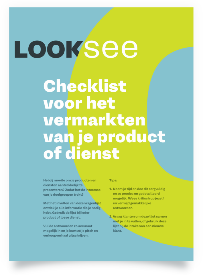 Looksee Omslag Checklist