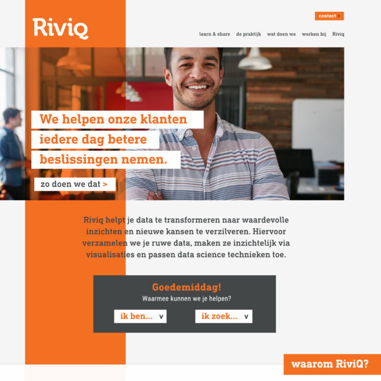 Riviq Homepage