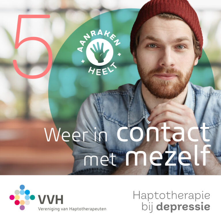 Vereniging van Haptothrapeuten Folder contact met mezelf