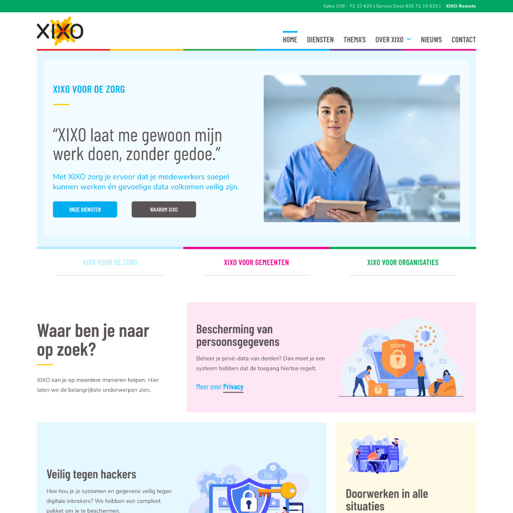 Homepage XIXO