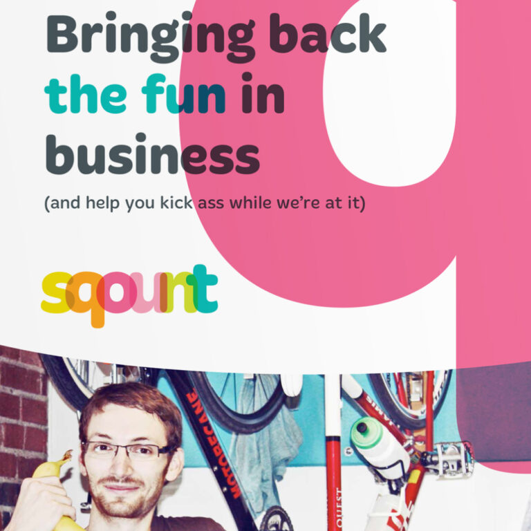 sqount: bringing the fun back in business